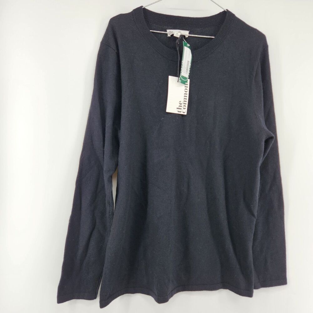 The Commons Men's Dark Grey Large Brosnan Merino Wool Hoodie NWT‎